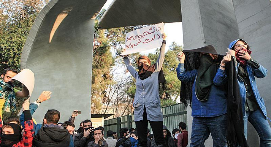 ئاماری خۆپیشاندانەکانی ئێران و ڕۆژهەڵاتی کوردستان 