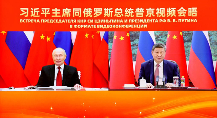 شی جین پینگ داوا لە چین و ڕووسیا دەکات پەیوەندییەکانیان پتەوتر بکەن 