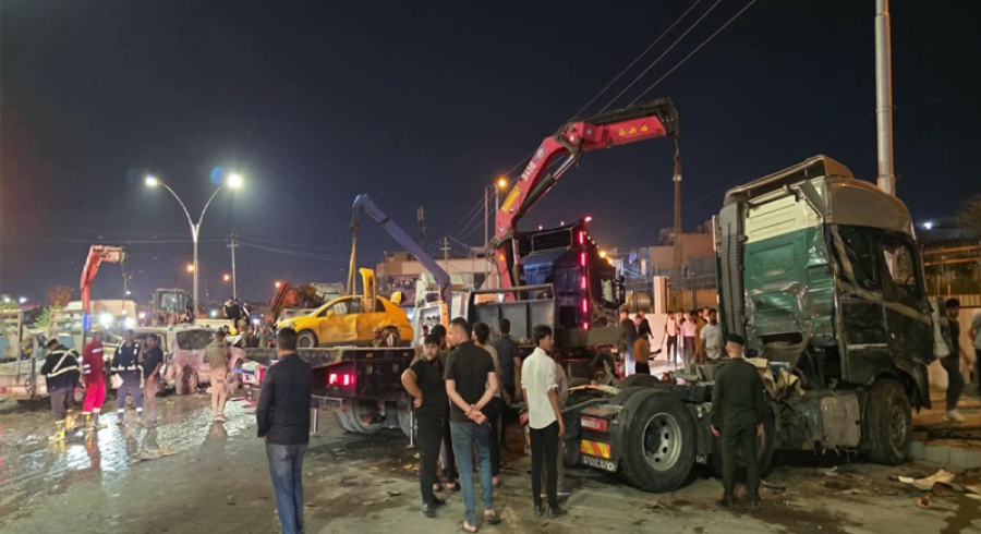 دوایین ئاماری ڕووداوەکەی شاری کەرکوک