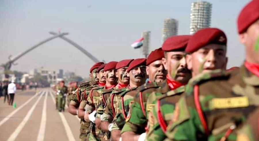 عێراق خاوەنی سوپایەکی نزیکەی ٢ ملیۆن کەسییە و گومان لە چالاکیی نهێنیی ئیسرائیل دەکرێت