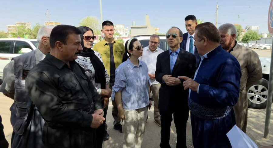 دوا وێستگەی کونسڵی گشتیی چین لەگەرمیانەوە بۆ دەربەندیخان