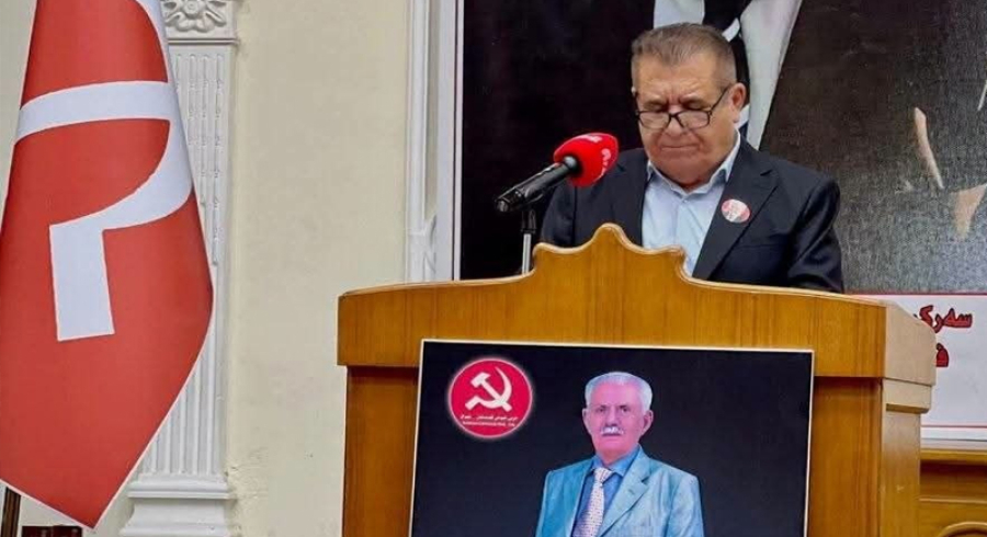 وتاری هاوڕێ ئەبوكاروان لە مەراسیمی ساڵیادی کۆچی دوایی مام ساڵح