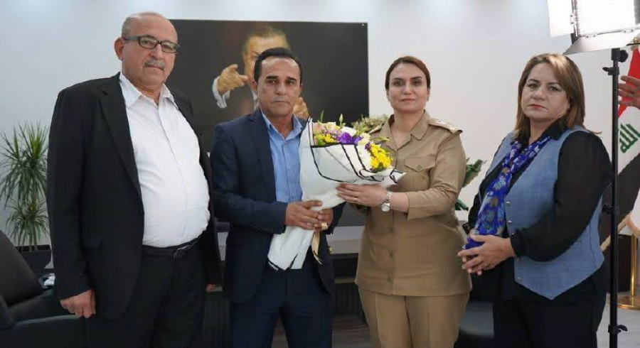 حزبی شیوعی کوردستان دەستبەکاربوونی بەڕێوەبەری نوێی ڕەگەزنامەی سلێمانی پیرۆز دەکات