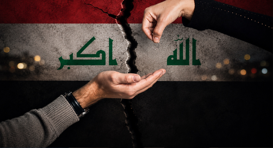 بەرزبوونەوەی مەترسیداری ڕێژەی جیابوونەوەی هاوسەران لە عێراق